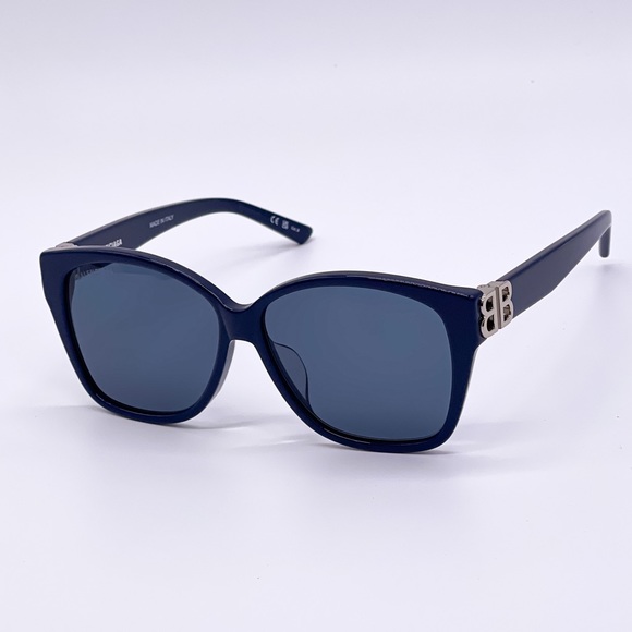 NEW BB0135SA 004 WOMEN BLUE BALENCIAGA SUNGLASSES BB0135S - Picture 3 of 13